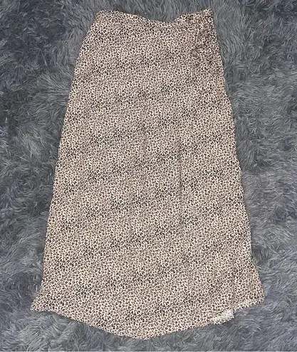 Urban Romantics Leopard Print Skirt