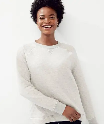 Haven Well Within Quilted Gray Crewneck Sweatshirt Size M Size M