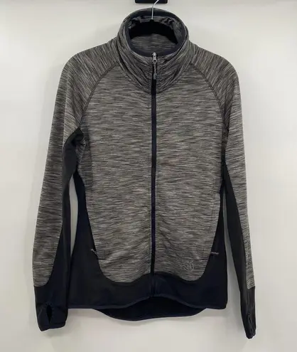 Moosejaw Mountaineering Full Zip Jacket Stretchy Athletic Gray Womens Size Small