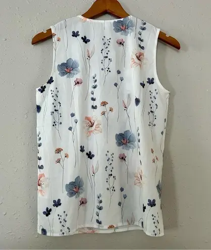 π¦ NWT Made with Love White Floral Sleeveless Blouse Small
