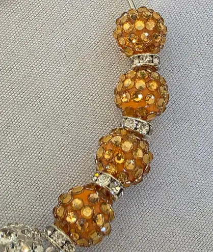 XL Statement Disco Ball Hoop Earrings Gold