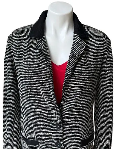 Tart Collections Elbow Patch Soft Knit Blazer, Sz M