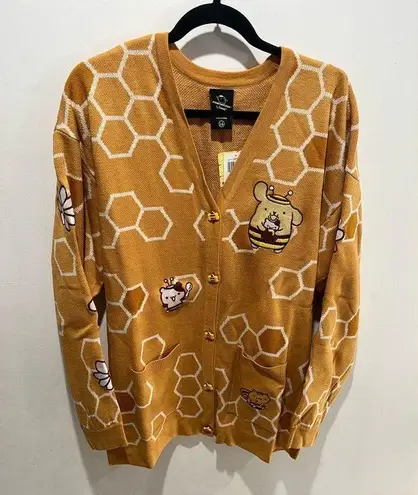 Sanrio Pompompurin and Friends Honeycomb Cardigan