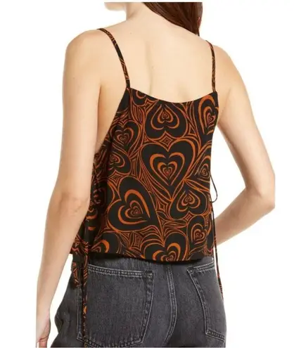 Lisa Says Gah NWT Buffy Tank in Wild Hearts Brown MEDIUM