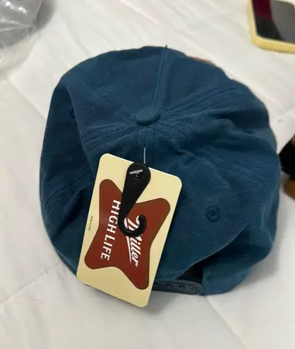 Miller High Life Hat Blue