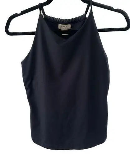 Susan Lawrence B.Y.B.B. By Black Slight V Neck Sleeveless Racerback Top S