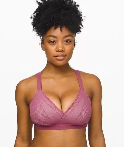 Lululemon  Awake to Lace Bra in Plumful Smoky Blush 34C