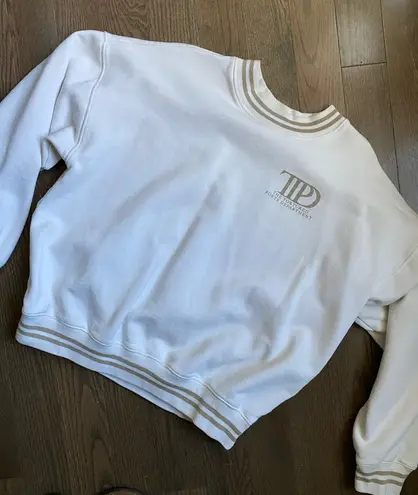 Taylor Swift TTPD Tortured Poets Crewneck Sweatshirts Size Large