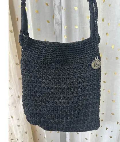 The Sak Artisanal Hand Crochet Craze Rad Zipper Closure Crossbody Bag Charm