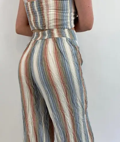 American Eagle Striped Two Piece Set