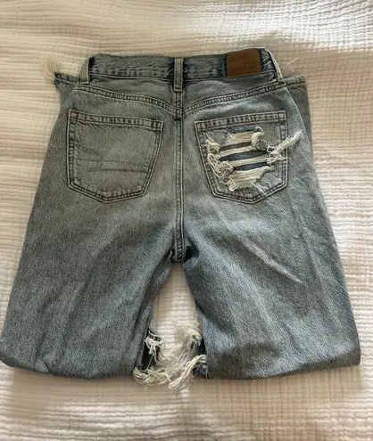 American Eagle Outfitters Ripped Mom Jeans