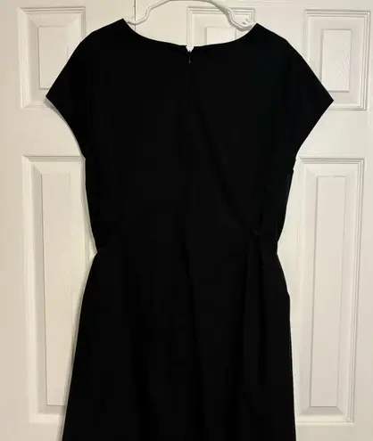 Universal Standard Jenna Poplin Dress Black NWT