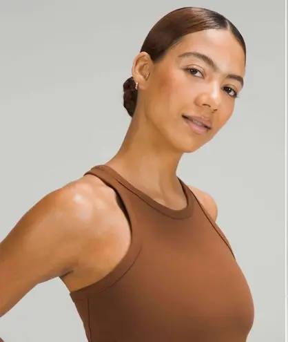 Lululemon  Align Waist-Length Racerback Tank Top- Roasted Brown