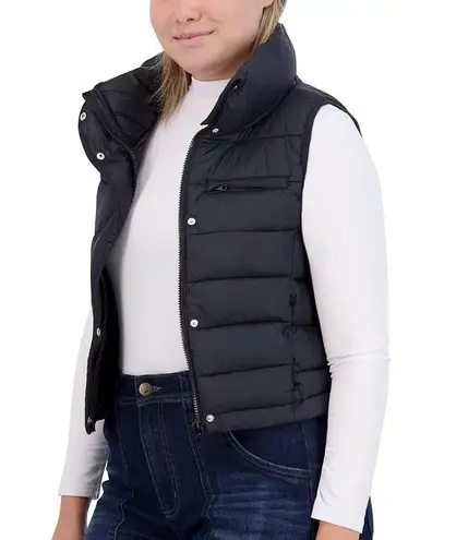 BEARPAW  Insulated Puffer Vest M 20” p2p Black $72 Retail NWT thumbnail 6