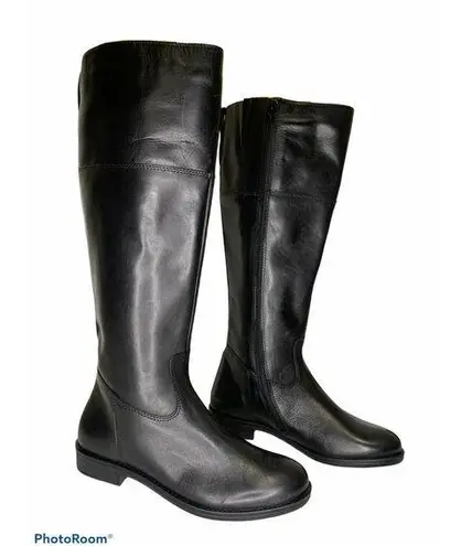 Italian Shoemakers  Lara Knee-High Leather Boot