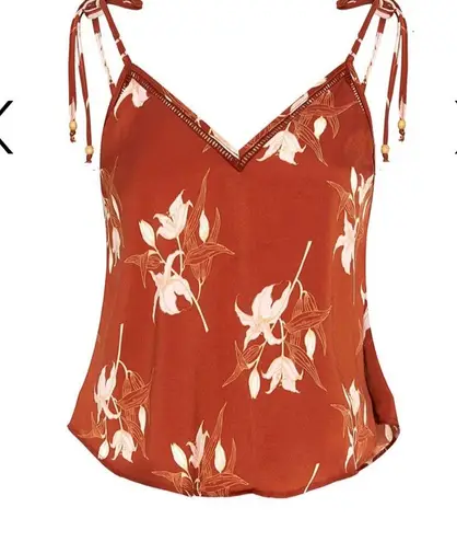 Ginger Top in Rust Lily Size XS