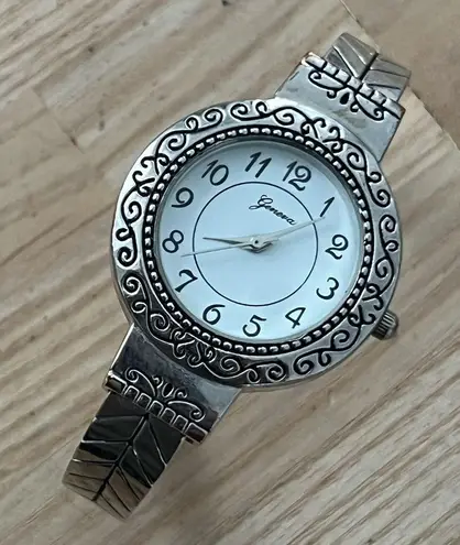 Fashion Watch Geneva Brand Silver