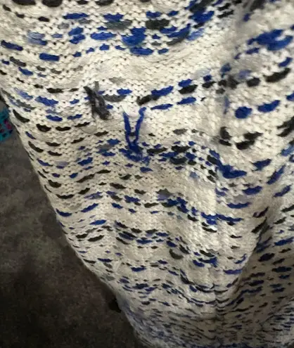 FATE. Size XXL Blue Black And White Duster Jacket