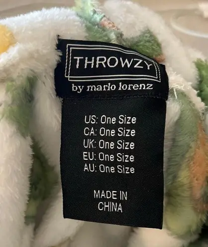 Throwzy Lucky Western Cowgirl Hooded Oversized Soft Lounge Sweater One Size Green Size XL