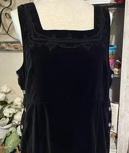 Bill Blass velvet vintage dress women’s size large