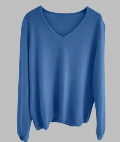 Oversized Lounge Knit Sweater+Pants Set NWOT Blue