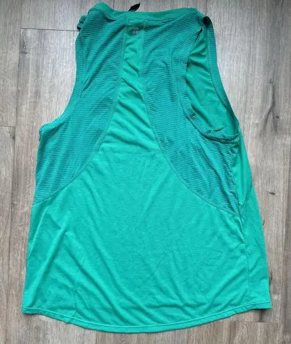 Sweaty Betty  US Size 8 Green Tank Top Shirt Work Out Yoga Gym