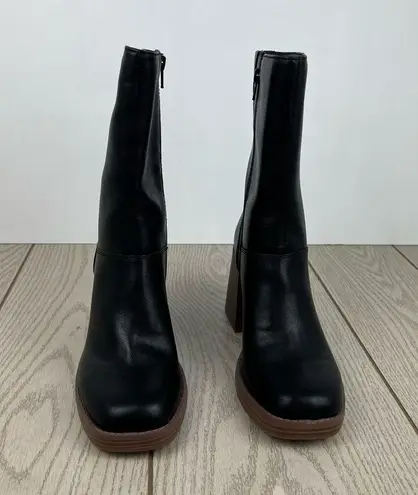 Sun + Stone Aleenn Stacked Round Toe Mid