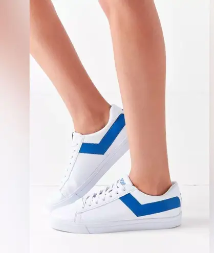 PONY Top Star Low Core Sneakers 38/7 White/Royal Blue EUC White