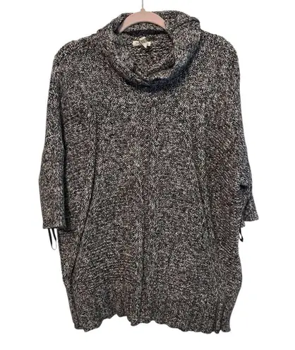 Matilda Jane Cowl Neck Short Sleeve Dolman Sweater Grey XS/S