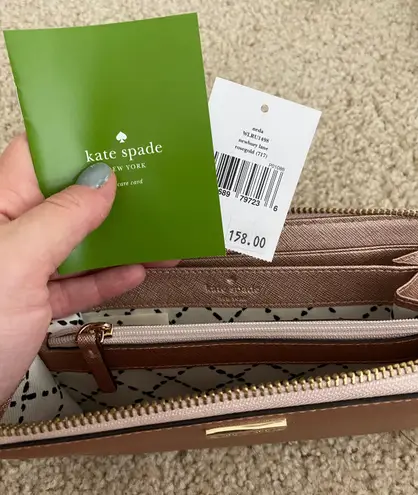 Kate Spade Rose Gold Wallet