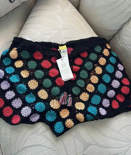 Agua Bendita Crochet Shorts