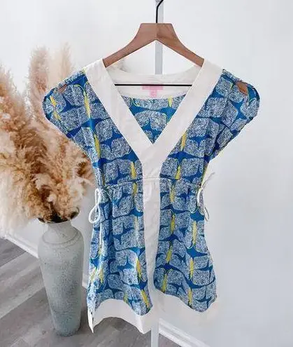 Lilly Pulitzer ‎ Butterly Tunic Top Swim Coverup