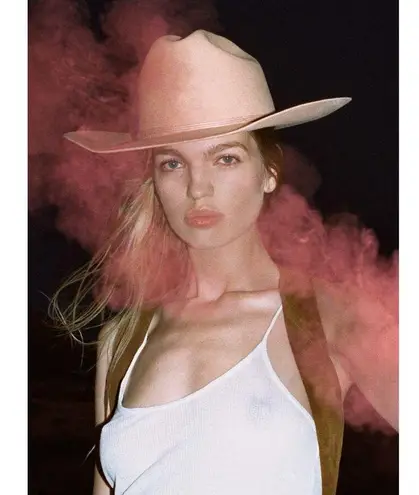 Lack of Color NEW The Ridge Peach Cattleman Wool Cowboy Hat Size Large 59cm