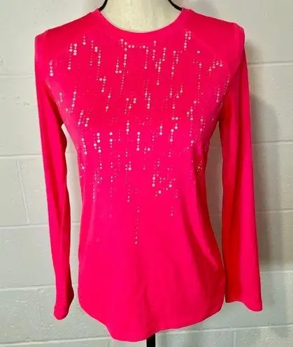 C9 Champion Hot Pink Long Sleeve Duo Dry Workout Shirt