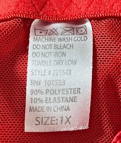 Vintage Y2K Sheer Red Sequin Cami S/M Lingerie Fairycore Babydoll Going Out Top Size M