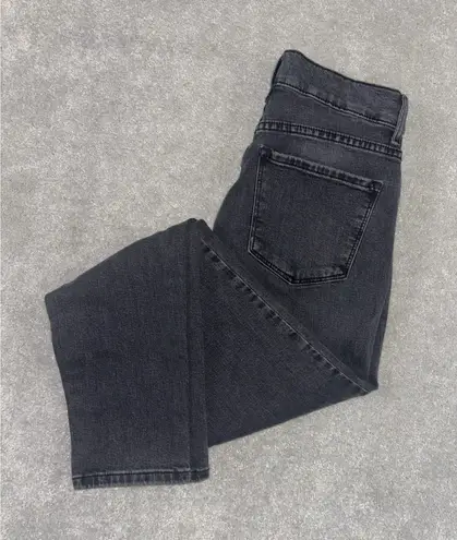 mott bow mom jeans gray Black wash 26x28 Size 26