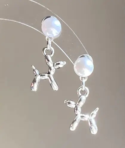 Handmade cute retro y2k ballon dog earrings 🐶🎈