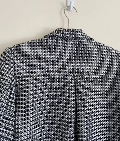 JM Collection Black White Tweed Jacket