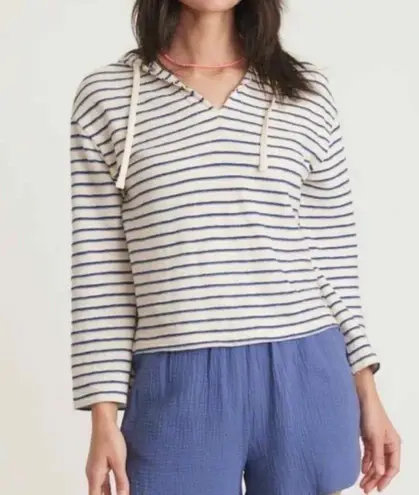 Marine layer  Playa Hoodie Stripe Sweater Top
Coastal Large Cotton Blend