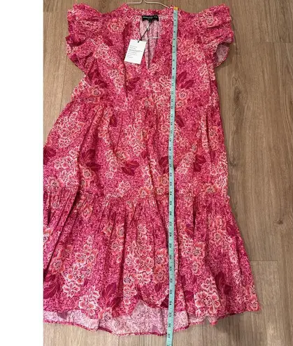 Generation Love NWT Sandy Floral Pink Tiered Dress size XS