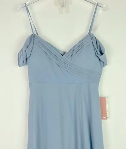 Birdy Grey NWT  Spence Convertible Dress in Dusty Blue Gown Size Small S NEW