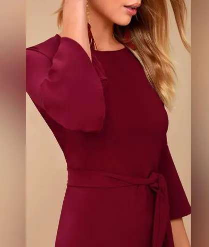 Last Love Song Burgundy Tie