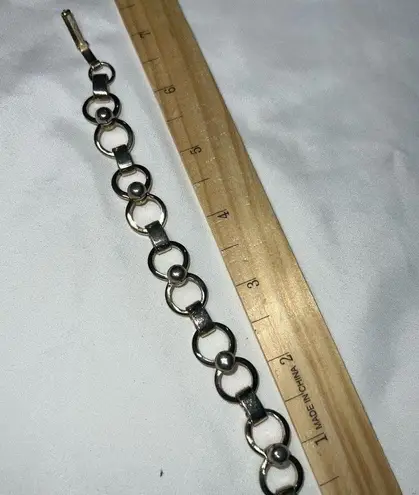 MCM Vintage Circle Chain and Ball Bracelet