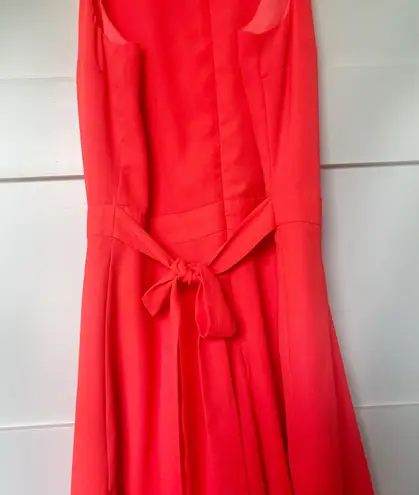 Decree Neon Faux Wrap Sleeveless Romper