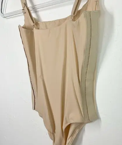 SKIMS Fits Everybody Adaptive Thong Bodysuit Sand XS New