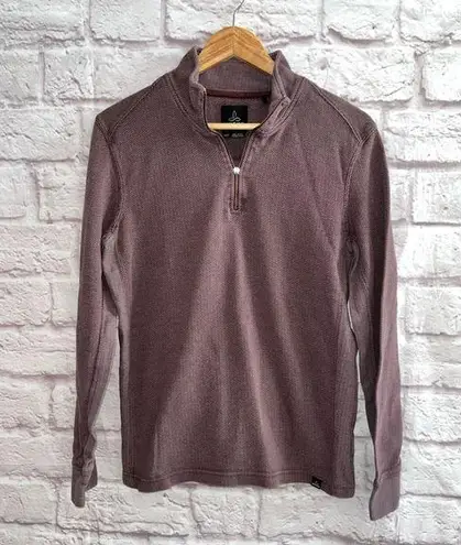 prAna  Pullover Quarter Zip sz M