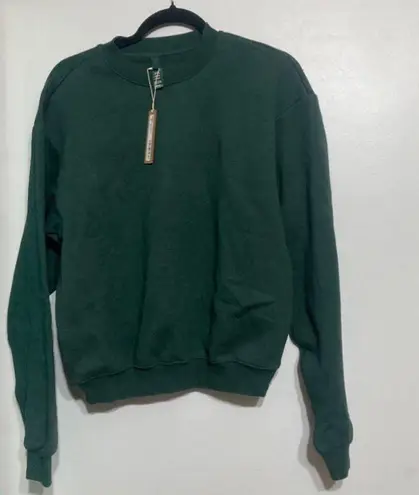 SKIMS Cotton Fleece Crewneck Sweatshirt S