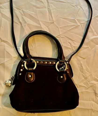 Kathy Van Zeeland VINTAGE: | ladies small embellished shoulder handbag.