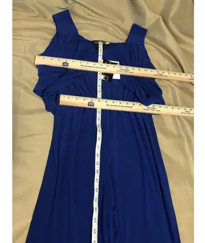 NWT Anthony Full Length Jumpsuit Jumper Never Worn Womens Small Blue Ruffled