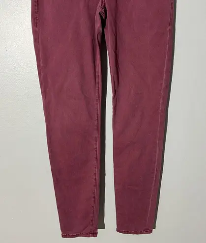 CAbi  Mauve Skinny Mid Rise Jeans Women's size 4